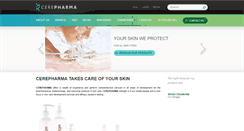Desktop Screenshot of cerepharma.com